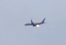 📽️ ABD’de motoru alev alan uçak Ohio’ya acil iniş yaptı