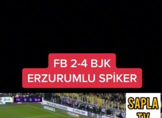 Fenerbahçe – Beşiktaş maçını bir de Erzurumlu spikerden dinleyin!