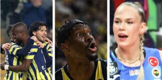 Fenerbahçe’nin mutlu gecesi: Futbol, basketbol ve voleybolda 3’te 3