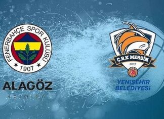 🏀🏆Fenerbahçe Alagöz Holding-ÇBK Mersin Yenişehir Belediyesi. İki Türk takımı Avrupa’nın en büyüğü olmak için parkeye çıkıyor