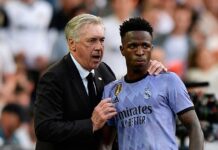 Vinicius Jr’ a yine ırkçı saldırı. Ancelotti patladı: “Çok kızgınım, maçları durdurun!”