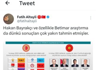 Fatih Altaylı: SONAR ve Betimar Araştırma…