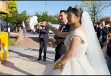 Çılgın Dondurmacı gelin ve damadı da ‘dansladı’… Gelin ve damat da bunun hakkını fazlasıyla verdi!