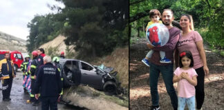 Denizli’de korkunç kaza! Tır, otomobile çarptı, bir aile yok oldu!