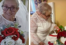 Erkeklerden illallah eden 77 yaşındaki kadın, kendisiyle evlendi.