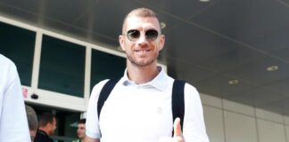 Edin Dzeko, imza için İstanbul’da