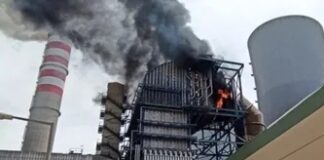 Afşin-Elbistan B Termik Santrali’nde yangın!