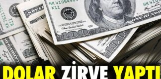 Dolar 21 liraya aştı; 21.15’e kadar yükseldi