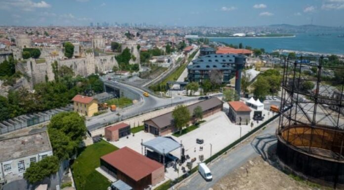 Kadıköy Hasanpaşa Gazhanesi’nden sonra Yedikule Gazhanesi de kültür-sanat ve sosyal merkez haline getirildi.
