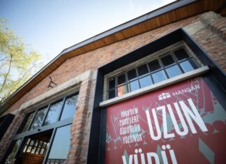 ‘Uzun Yürüyüş 68’ sergisi Yedikule Gazhanesi Hangar’da açıldı