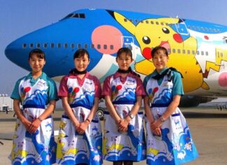Japonya’dan Pokémon temalı Boeing 787 !
