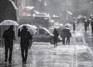 Meteoroloji bayramın ikinci günü {Yarın) İstanbul dahil 8 kenti sarı kod ile uyardı