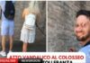 İtalya’da tarihi Kolezyum’a nişanlısıyla kendi ismini anahtarla kazıdı! Olayın faili 30 yaşındaki Kanadalı turist yakalandı.