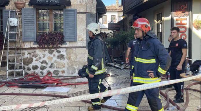 Antalya Muratpaşa’da otel yangını: Lübnan vatandaşı 2 turist öldü, 11 kişi yaralandı