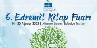 Edremit Kitap Fuarı iptal edildi!