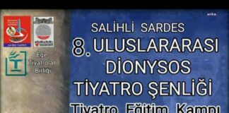 Salihli Sardes 8. Uluslararası Dionysos Şenliği ve Tiyatro Eğitim Kampı yarın başlıyor.