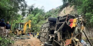Meksika’da Otobüs Kazasında 29 kişi hayatını kaybetti