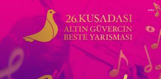 26’ncı Kuşadası Altın Güvercin Beste Yarışması için başvurular başladı.