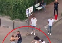 Bir bekçi ve 2 polis 5 kadına sözlü taciz, darp ve silah çekmekten gözaltına alındı.