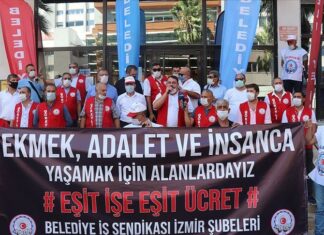 İzmir Büyükşehir Belediyesi: En düşük 22 bin 105, en yüksek 25 bin 009 lira