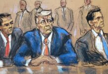 Eski ABD Başkanı Trump hakim karşısına çıktı