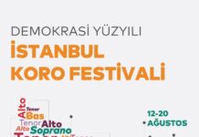 Bir ilk; İstanbul Koro Festivali…12 Ağustos Cumartesi başlıyor