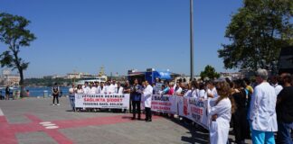 Vereriner Hekimler mesleklerine karşı artan şiddete Hayır demek için bugün iş bıraktı