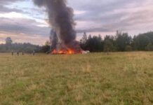 📽️Rus havacılık otoritesi Rosaviatsia: “Yevgeny Prigozhin Moskova yakınlarında düşen uçaktaydı”