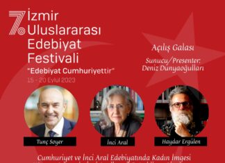 7. Uluslararası İzmir Edebiyat Festivali yarın başlıyor