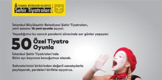 İBB Şehir Tiyatroları yeni sezonu 16 ve 17 Eylül’de Harbiye Cemil Topuzlu Açık Hava Tiyatrosu’nda açıyor.
