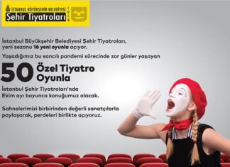 İBB Şehir Tiyatroları yeni sezonu 16 ve 17 Eylül’de Harbiye Cemil Topuzlu Açık Hava Tiyatrosu’nda açıyor.