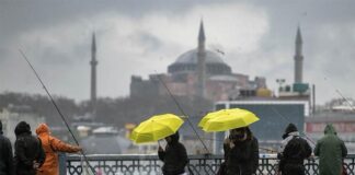 Meteoroloji; Yarın sabah (1 Eylül Cuma) saatlerinden itibaren İstanbul’da kuvvetli yağış bekleniyor.