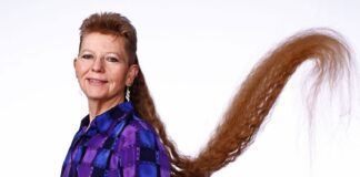 172,72 santim saçıyla Dünya Rekoru kırdı !