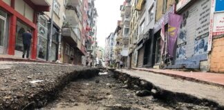 Sağanak yağış Samsun’u ‘alt üst’ etti!