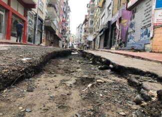 Sağanak yağış Samsun’u ‘alt üst’ etti!