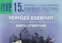 15’nci İstanbul Uluslararası Edebiyat Festivali 20 Eylül’de başlıyor.