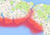 AFAD, İstanbul’da deprem için en riskli 15 ilçeyi açıkladı.