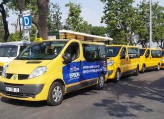 Mahkeme karar verdi: İstanbul’da atıl hatlardaki taksi-dolmuş ve minibüsler taksilere dönüşecek.