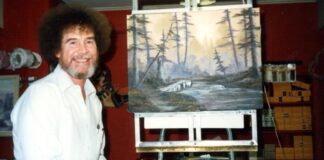 TRT’de ‘herkesi’ ressam yapmıştı! Bob Ross’un TV’de yaptığı ilk tablo 9.9 milyon dolara satışa çıktı