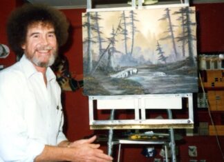 TRT’de ‘herkesi’ ressam yapmıştı! Bob Ross’un TV’de yaptığı ilk tablo 9.9 milyon dolara satışa çıktı