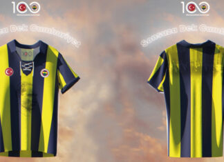 Fenerbahçe’den Cumhuriyet’in 100. yılına özel forma
