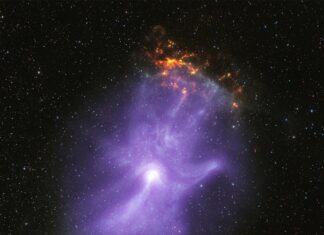 NASA’DAN CADILAR BAYRAMI ARMAĞANI UZAYDAKİ KOZMİK EL
