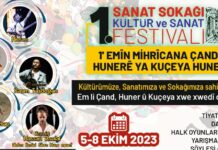 Diyarbakır Sanat Sokağı Kültür Sanat Festivali başladı.