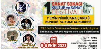 Diyarbakır Sanat Sokağı Kültür Sanat Festivali başladı.