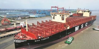 MSC Türkiye; Dünyanın en büyük konteyner gemilerinden birinin ismi oldu
