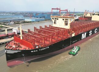 MSC Türkiye; Dünyanın en büyük konteyner gemilerinden birinin ismi oldu