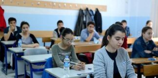 MEB okullarında 1. dönem birinci sınavları bir hafta ertelendi.