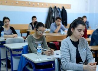 MEB okullarında 1. dönem birinci sınavları bir hafta ertelendi.