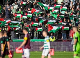 Yönetim istememiş, taraftar desteğe devam etmişti. Filistin’e destek veren Celtic taraftarlarının kombineleri iptal edildi!
