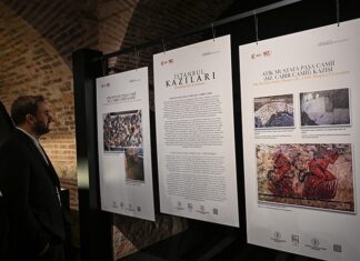İstanbul’daki arkeolojik alanlardan kesitler sunan “İstanbul Kazıları” sergisi açıldı.